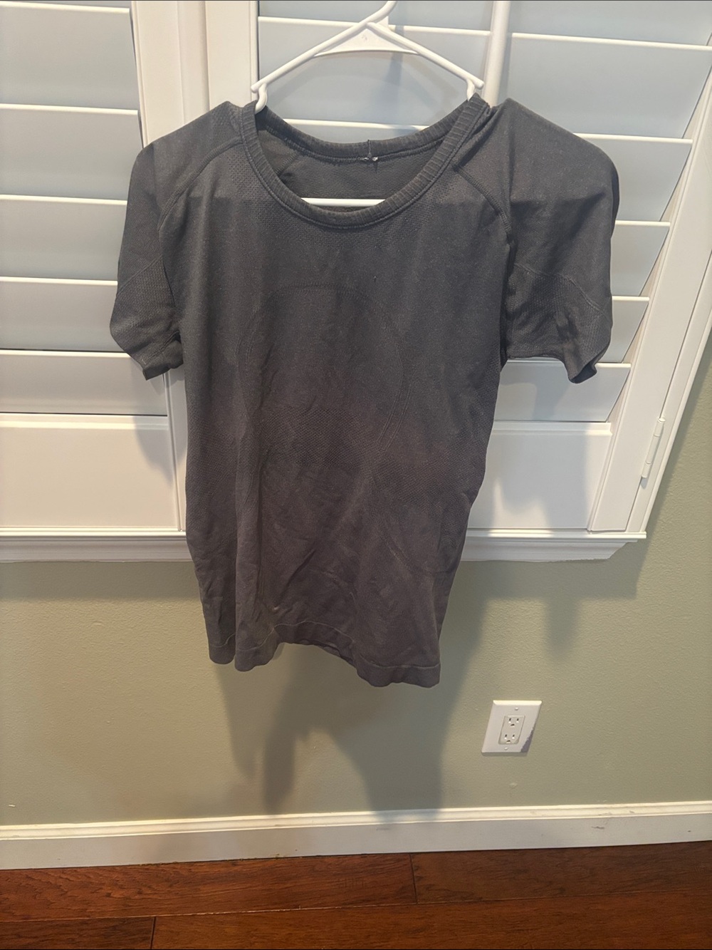 Lululemon Everyday Short Sleeve Crew Tee - Charcoal